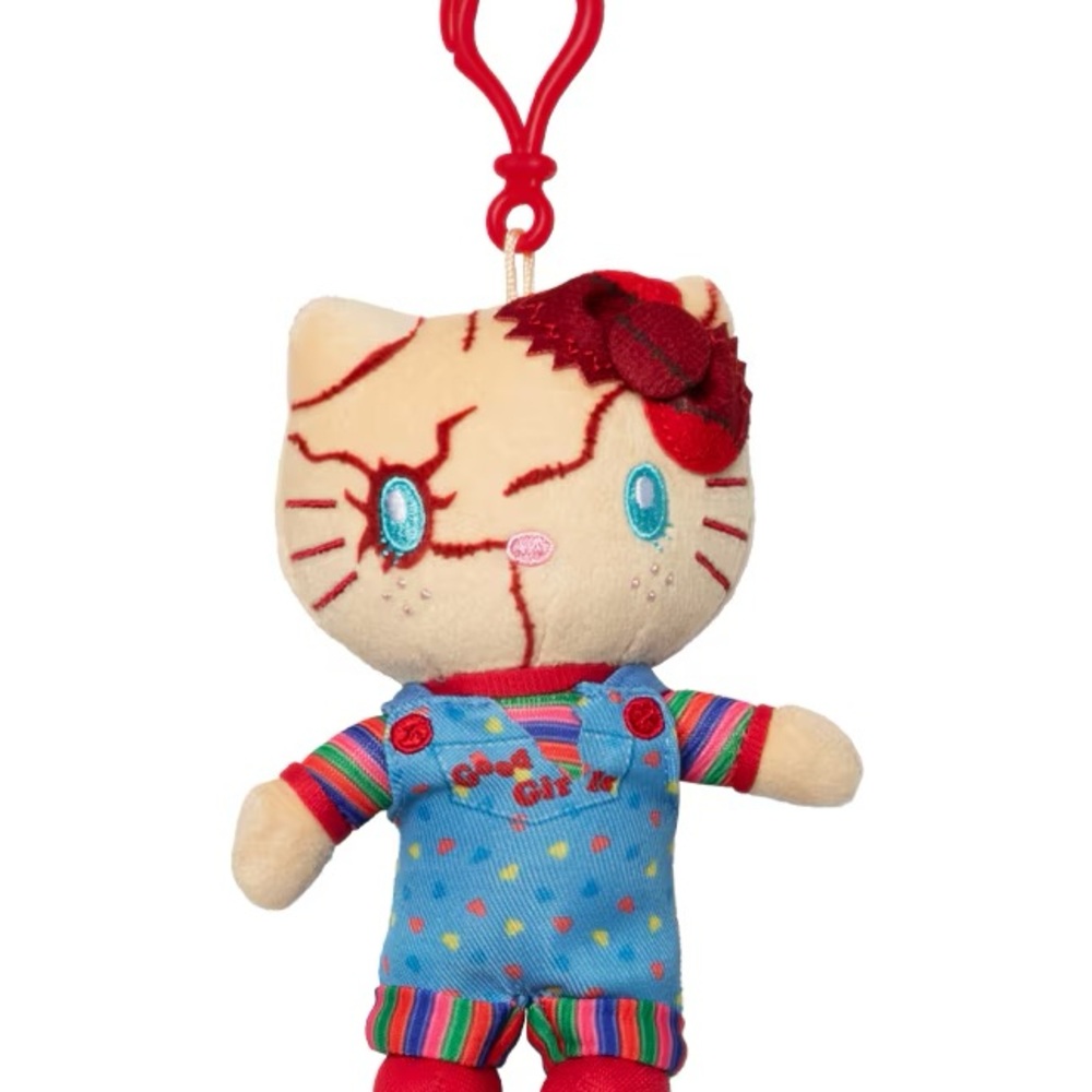Hello Kitty X Chucky Collab Keychain